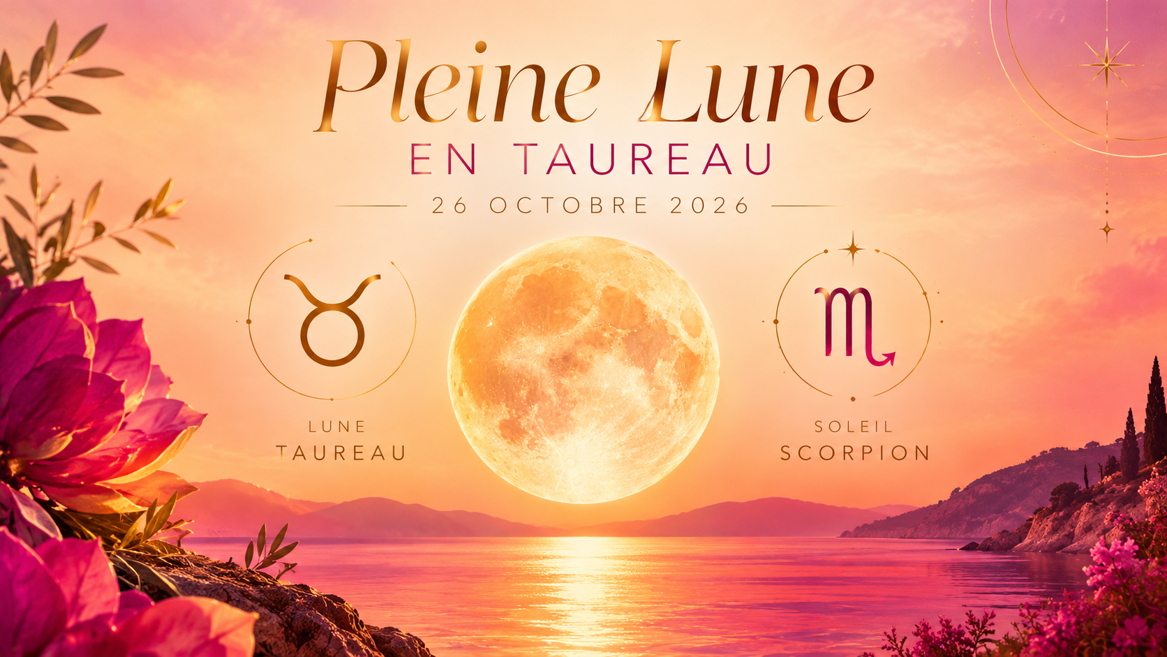 Pleine Lune en Taureau du 26-10-2026 : l’art du dépouillement