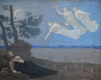 le reve_pierre-puvis-de-chavannes-le-reve-1883